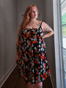 Floral Slip Dress | Size 3X