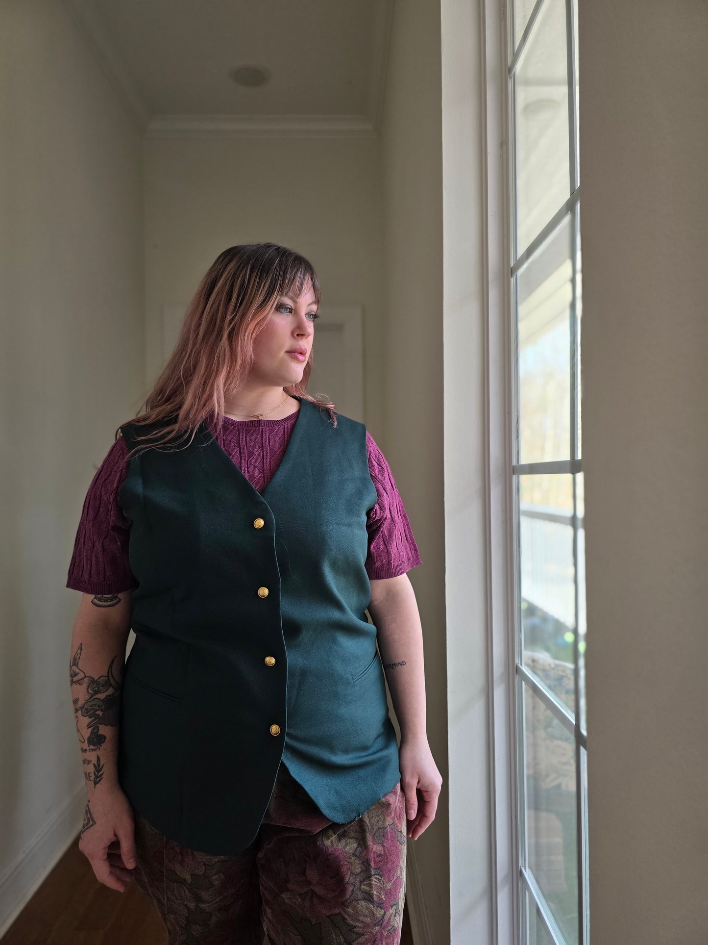 Emerald Hobbit Vest | 1X-2X