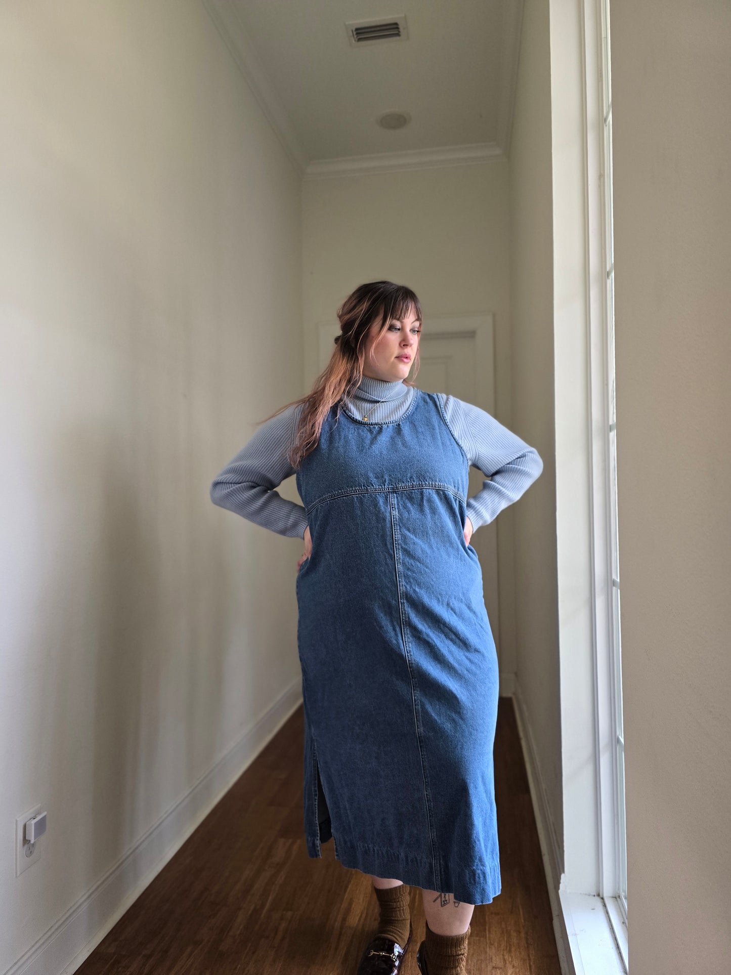 Denim Market Dress | 1X