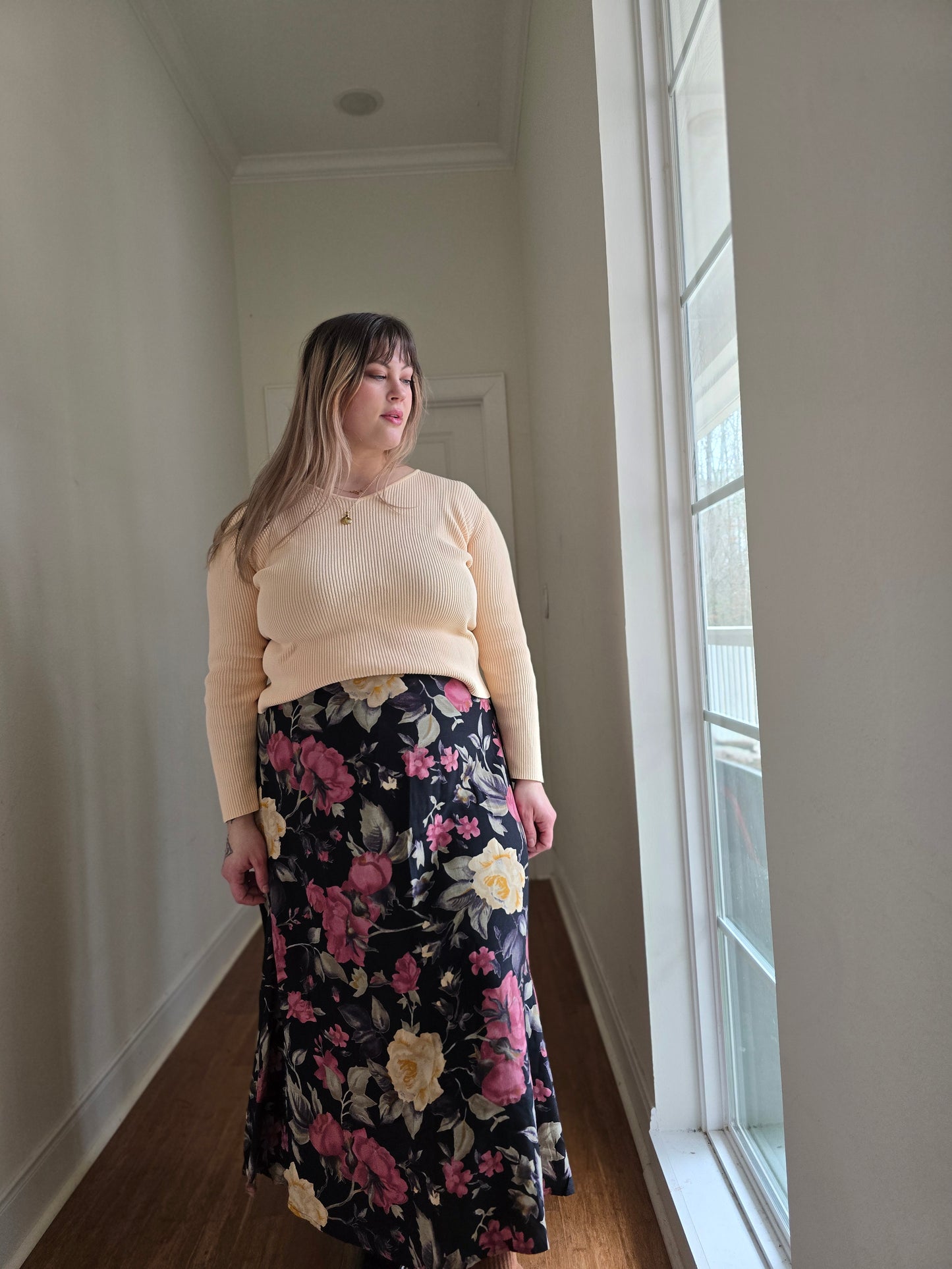 Dreamy Rose Skirt | XL-1X