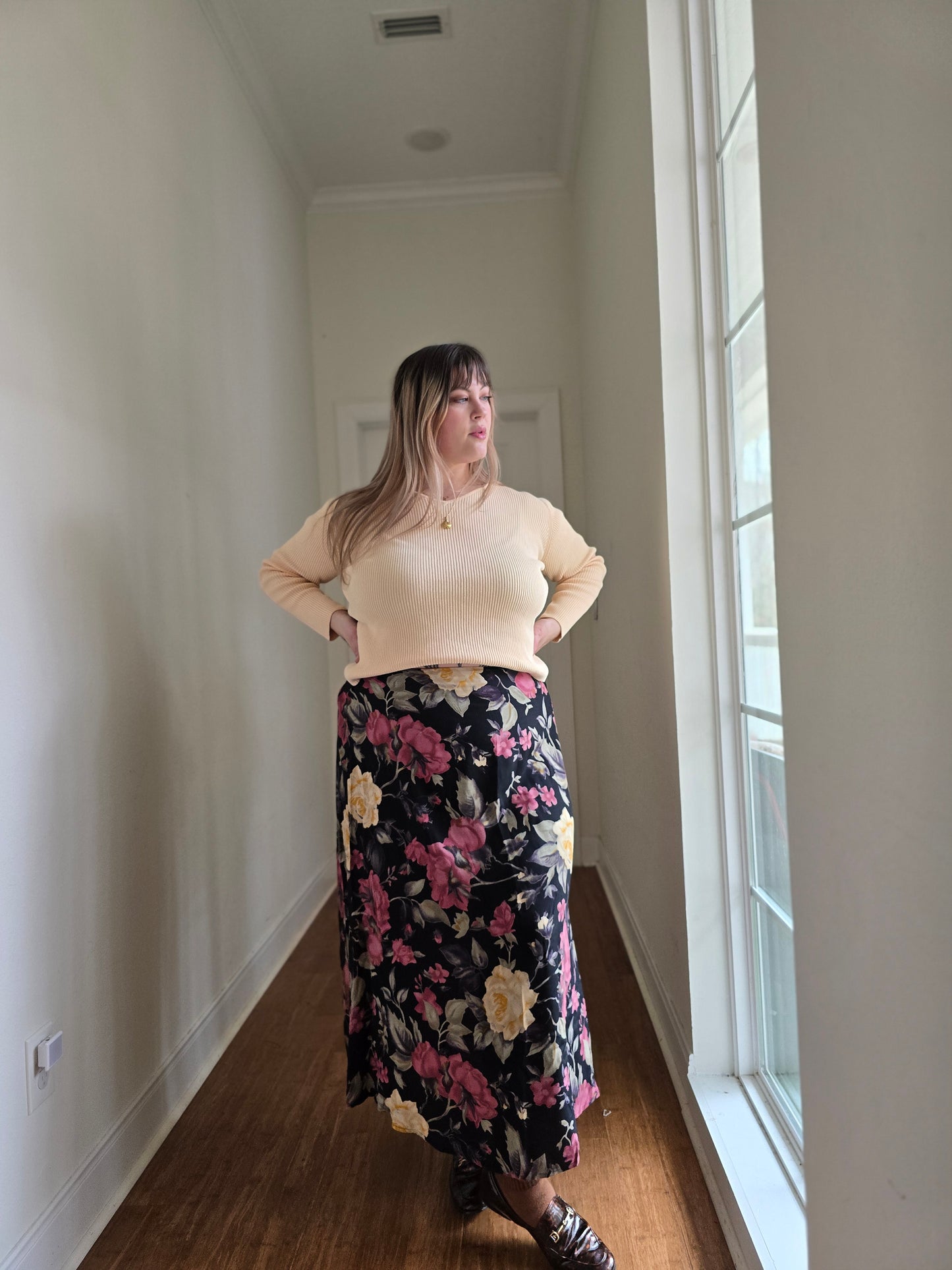 Dreamy Rose Skirt | XL-1X