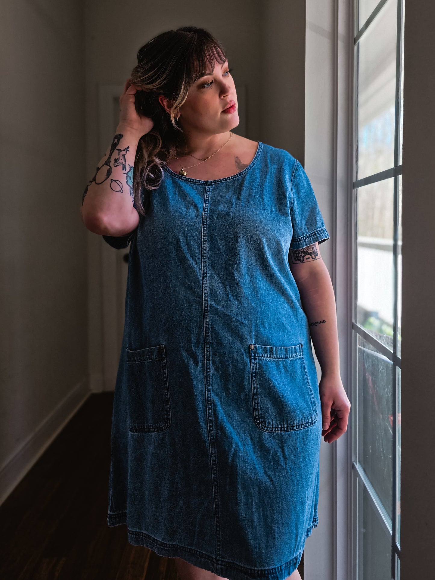 Denim Market Dress | 1X